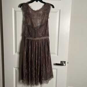 Hitherto lace tank mini dress Anthropologie